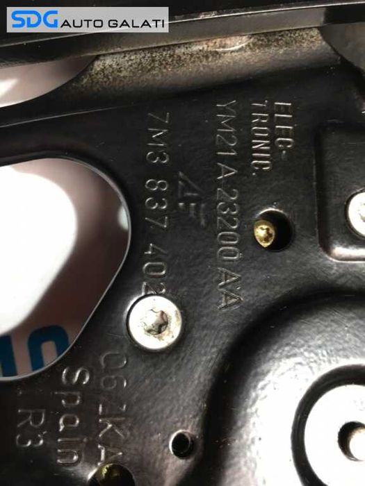 Macara Electrica Dreapta Fata Seat Alhambra 1996 - 2010 Cod 7M3 837 402 7M3837402 YM21-A23200-AA