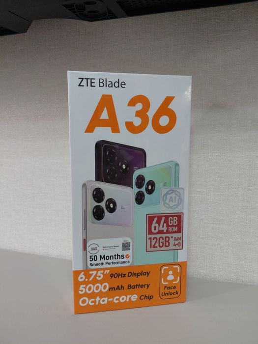 ZTE Blade A36 12 ГБ
