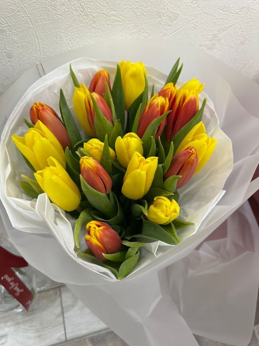 Гүл / цветы / букет / тюльпань / розы