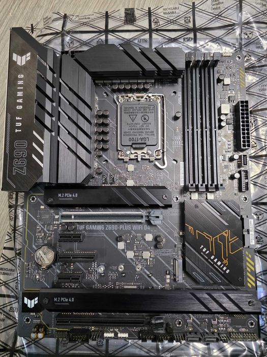 Placă de bază Asus TUF GAMING Z690-PLUS WIFI D4,  LGA 1700 ATX