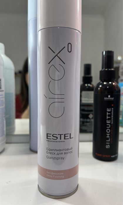 Спрей и воск для волос