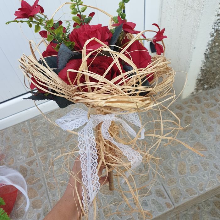 Букет за хвъряне.Булчински,Сватбен  букет