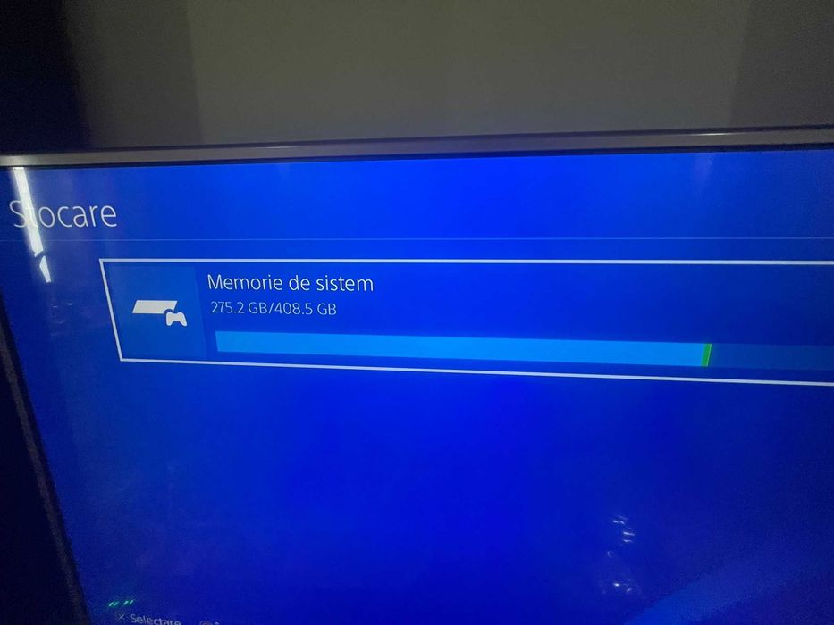 playstation 4 SLIM de 500gb  cu 3 jocuri  si 2 controlere (fornite fifa call of duty )