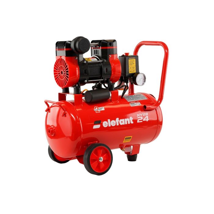 Compresor aer 24L ,900W , 8 bar ,150l/min ,  XY2824 , Elefant 12385