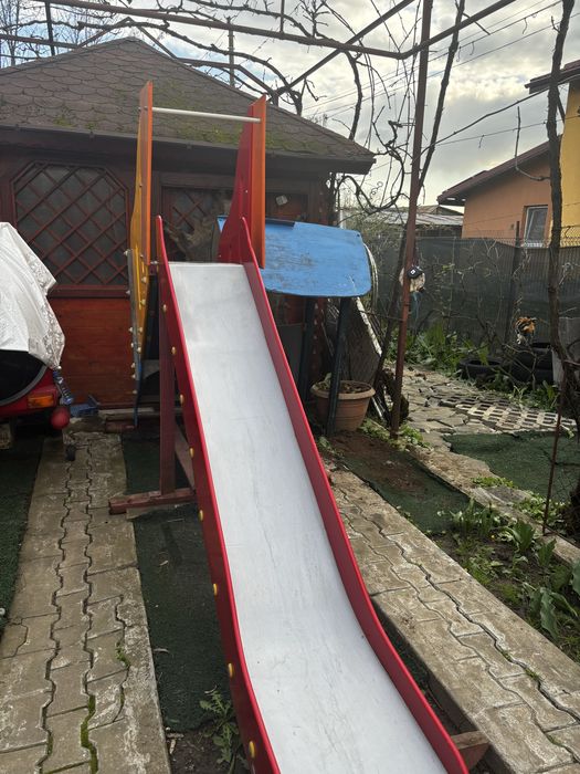 Vand topogan de gradina solid