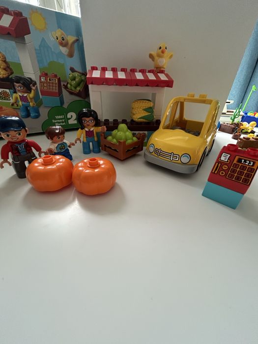 Lego Duplo Copii 2-5 ani Piata Fermierilor jucarii Lego Duplo