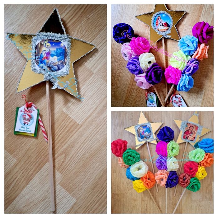 Set sorcovă și stea