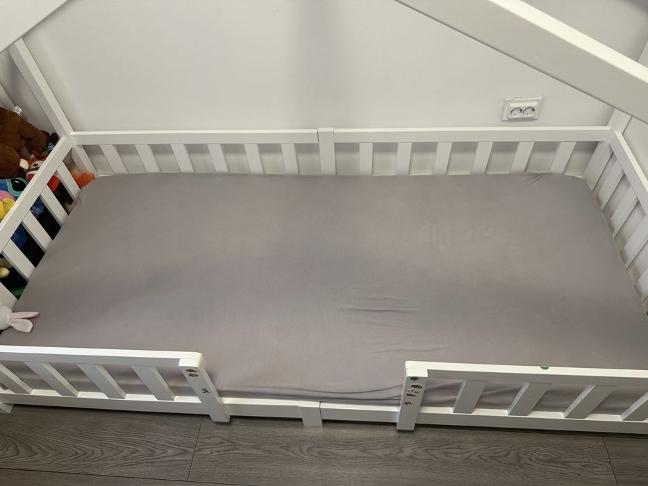 Pat casuta copii+ saltea