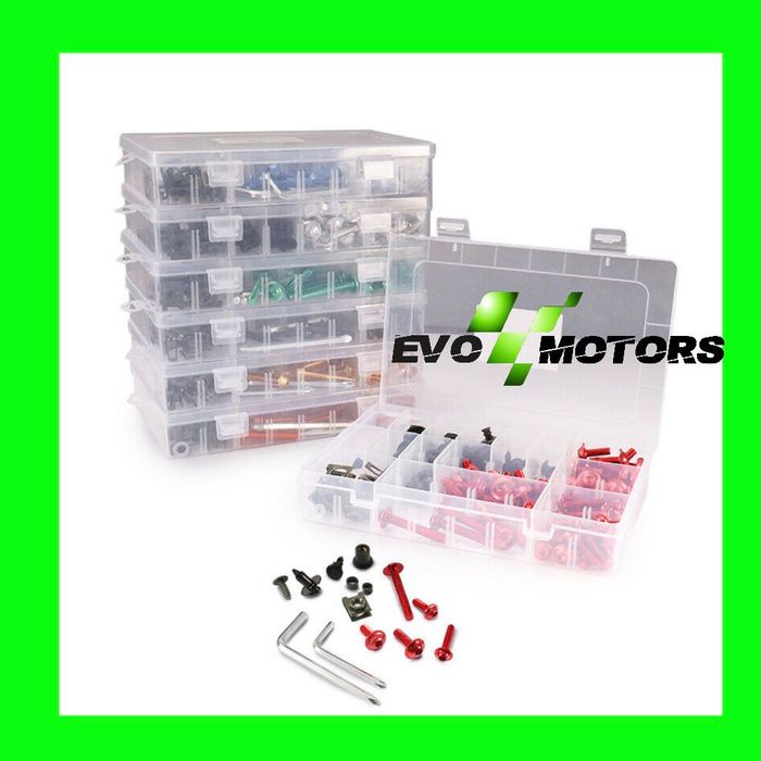 Kit Complet Suruburi Carene Moto Honda Suzuki Kawasaki Yamaha A035