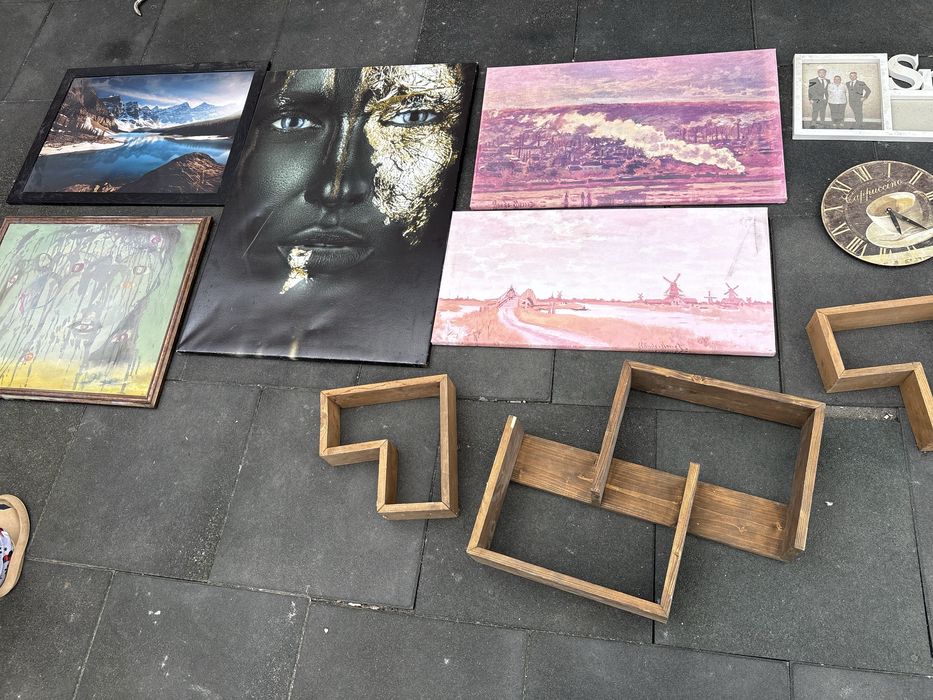 Tablouri + rafturi modulare decorative diferite modele iasi tg cucu