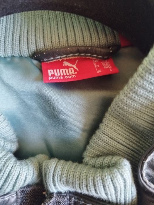 Яке Puma естествена кожа