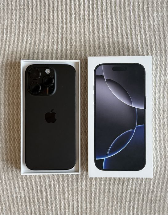 iPhone 16 Pro Black Titanium 128GB
