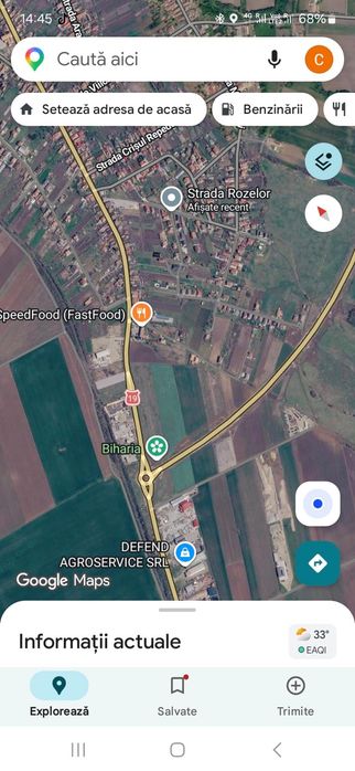 Teren intravilan Biharia