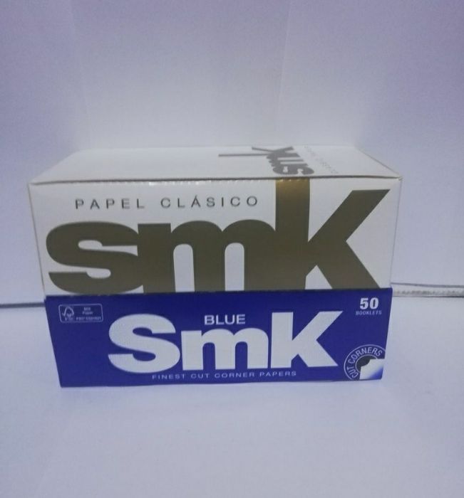 Set 50 pachete Foita regular Smoking/SMK ptr rulat