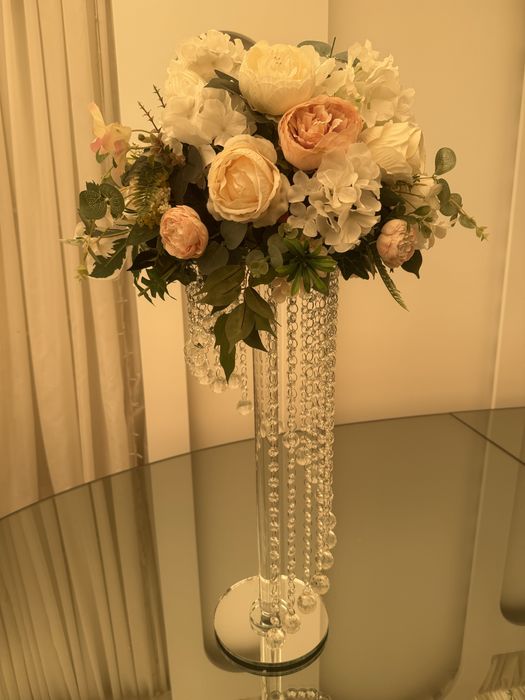 Sfesnice cristal pentru flori