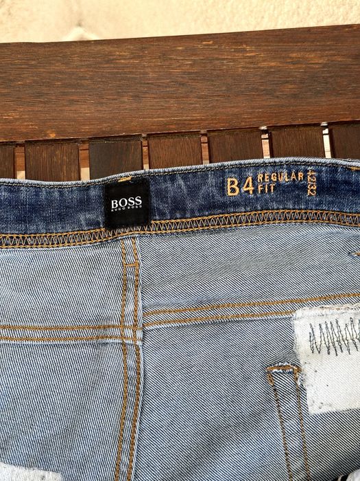 Мъжки дънки Hugo Boss (BOSS / Regular Fit) - размер W42 / L32 (XXL), Отлично състояние