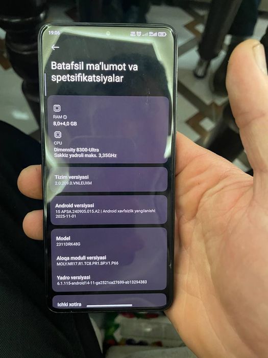 Poco X6 PRO 5G sotiladi