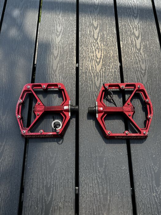 Pedale Crankbrothers Stamp 7 Large Roșii