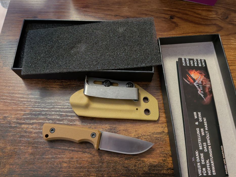 Cuțit SK Wild Ones 440C + teacă Kydex + cutie originală