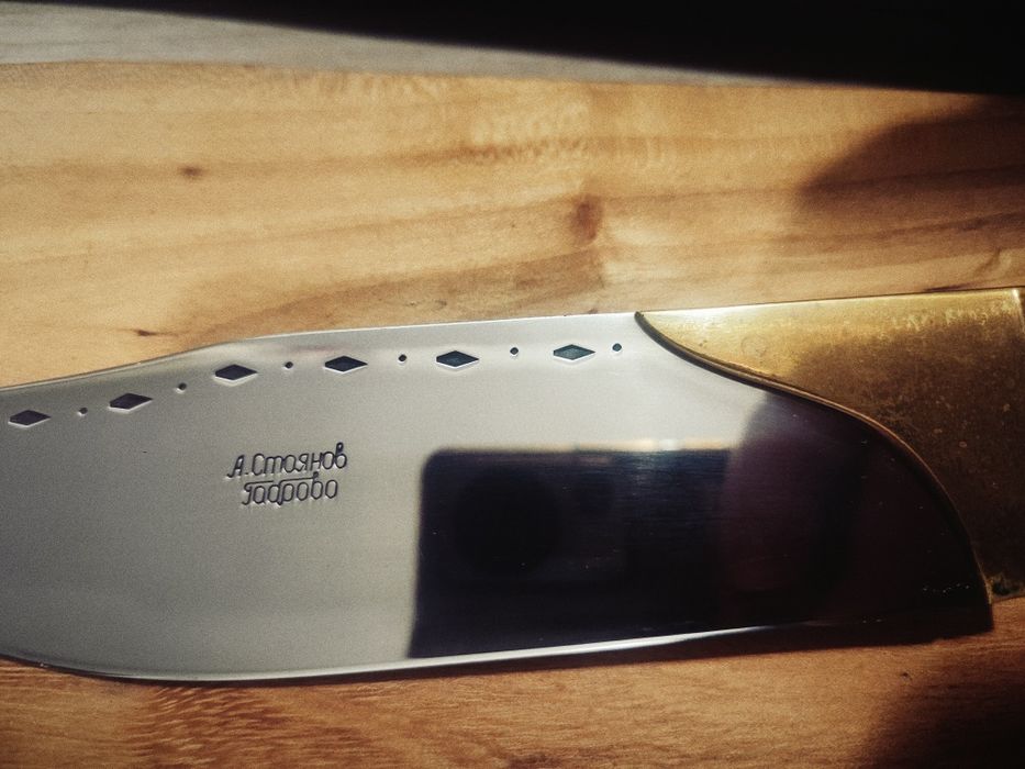 Ловен нож на майстор Андрей Стоянов Нов!
