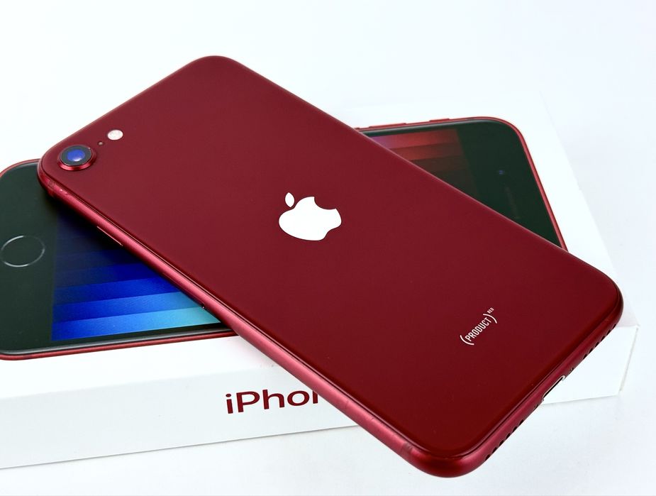 Apple iPhone SE 2022 128GB Red Перфектен! Гаранция!
