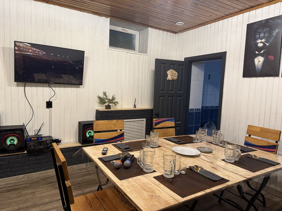 Сауна баня бассейн караоке Акция 3+1