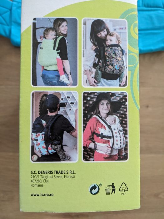 Isara V3 Toddler Full Wrap Conversion + Gluga