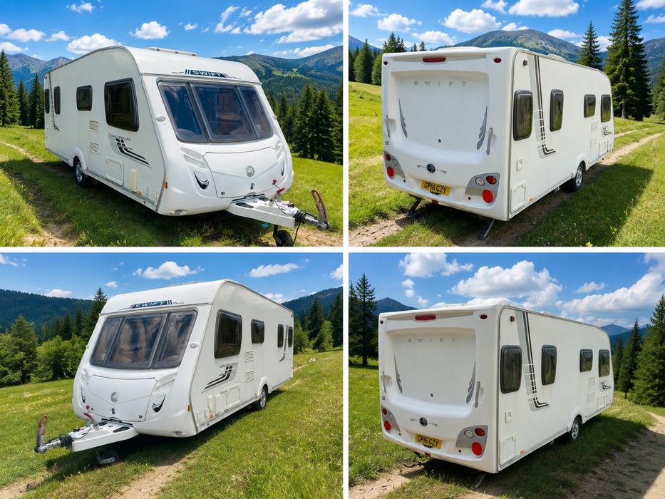 Rulota SWIFT CHALLENGER 540  cu pat matrimonial