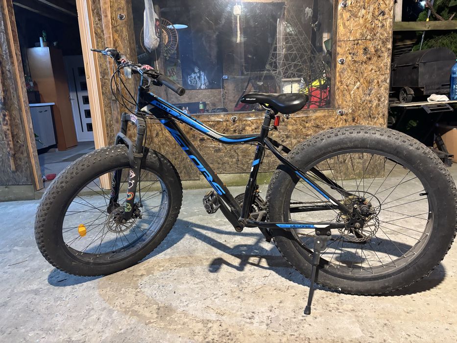 Bicicleta velors cu roti mari
