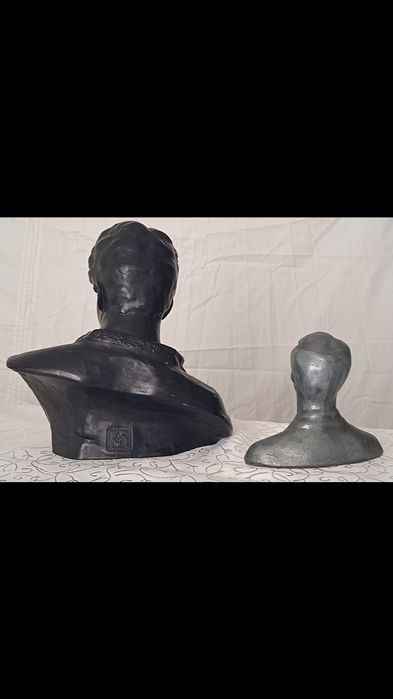 Бюсты С. Есенина, металл. Литьё