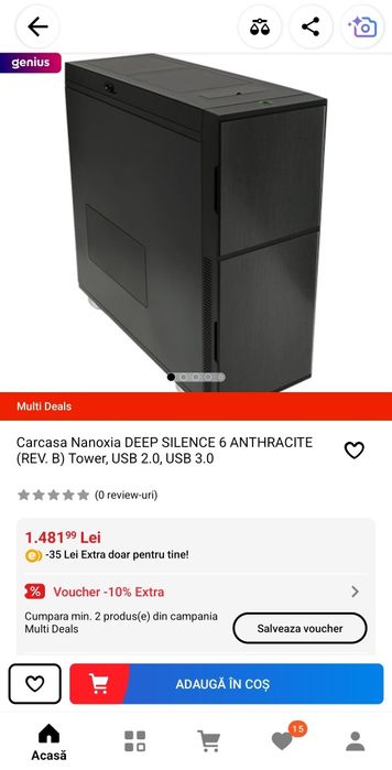 Carcasa Nanoxia DEEP SILENCE 6