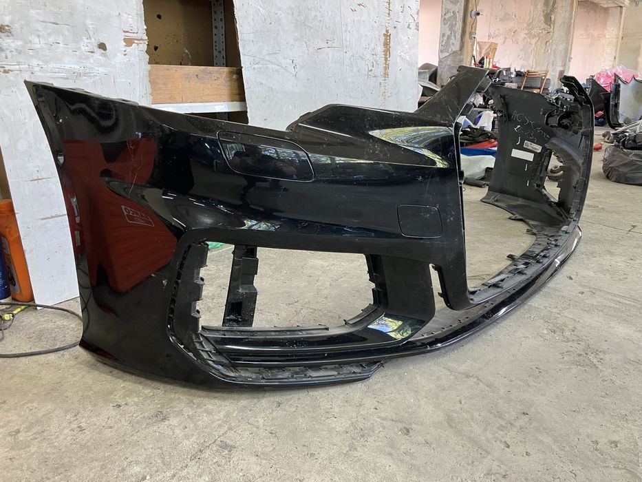 Предна броня за Audi A6 C8 S-line Ауди А6 Ц8 Еслайн 2018-2024г