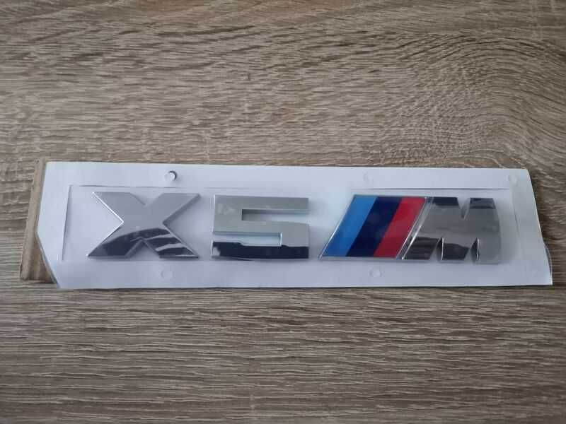 BMW X5M сребриста емблема лого
