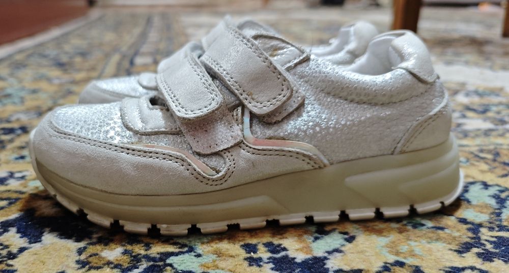 Кроссовки ортопедические кожаные для девочки .р.28