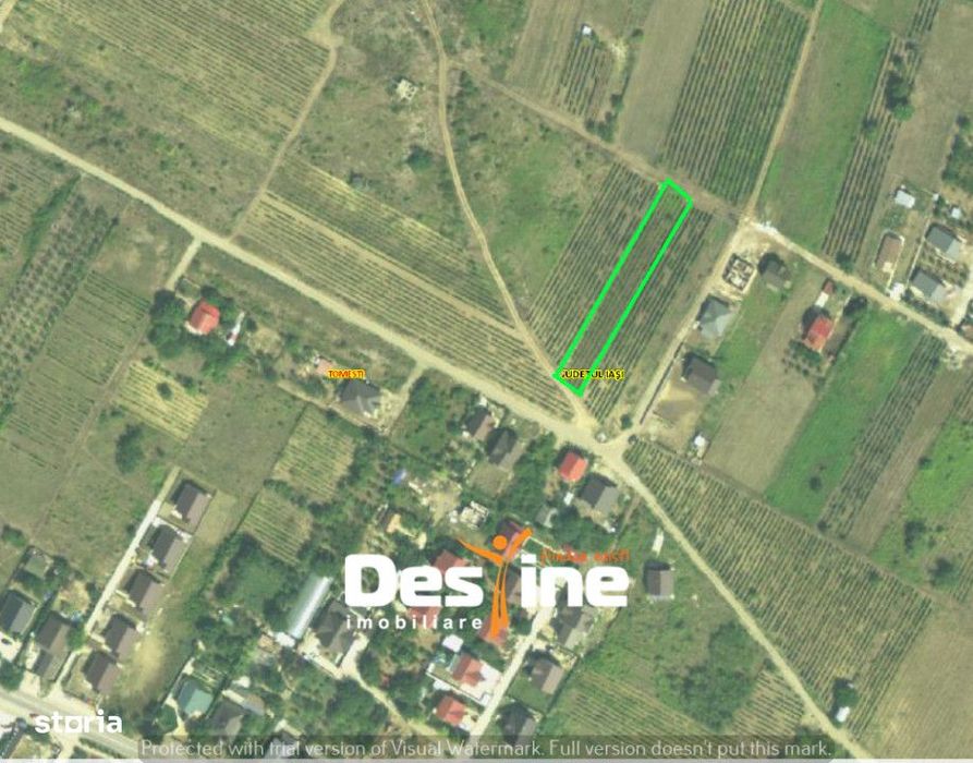 Teren Chicerea, 1250 mp, zona in plina dezvoltare, 25 euro/mp