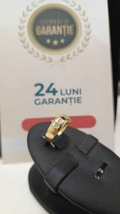 (Ag24) Inel aur 18K 3.65gr B43514.2 Garantie 2 ani!