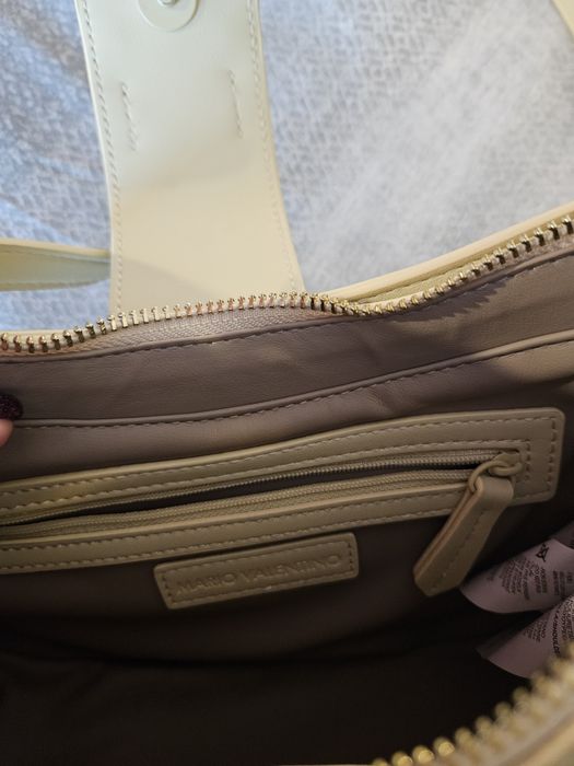 Чанта Valentino лимонен цвят