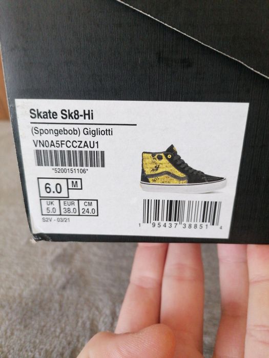 Vans sk8-hi gigliotti