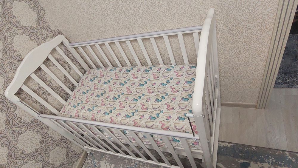 Детская кроватка приставная