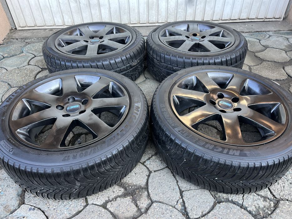 Jante aliaj 5x108mm, anvelope 215/50 R17 Ford Focus, Volvo, Peugeot
