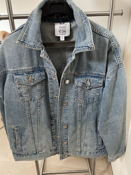 Vand jacheta din denim, Armani Exchange
