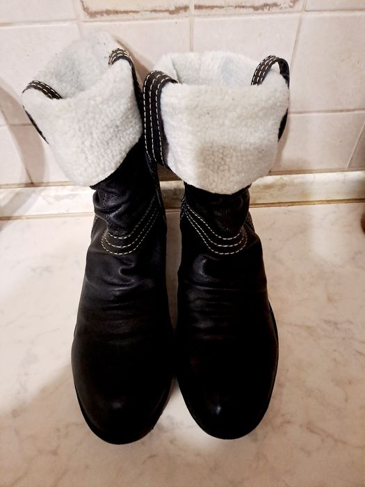Ботинки кожаные 40р