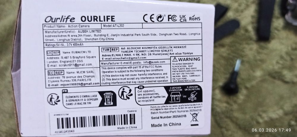 Продаю экшен камеру