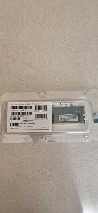 Memorie RAM pentru server, 16GB HPE smart memory