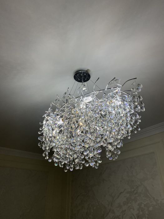 Установка люста лебетка  бра.  Зборка сложних люстр. Ремонт   Переделк