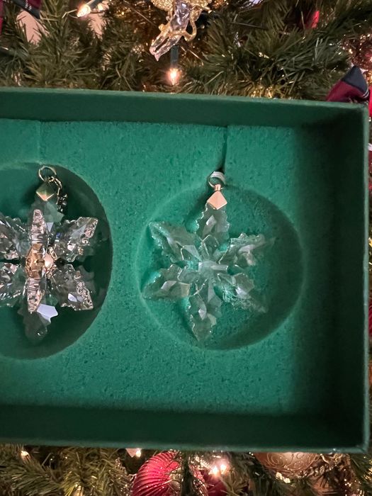 Swarovski 3D комплект орнаменти за елха