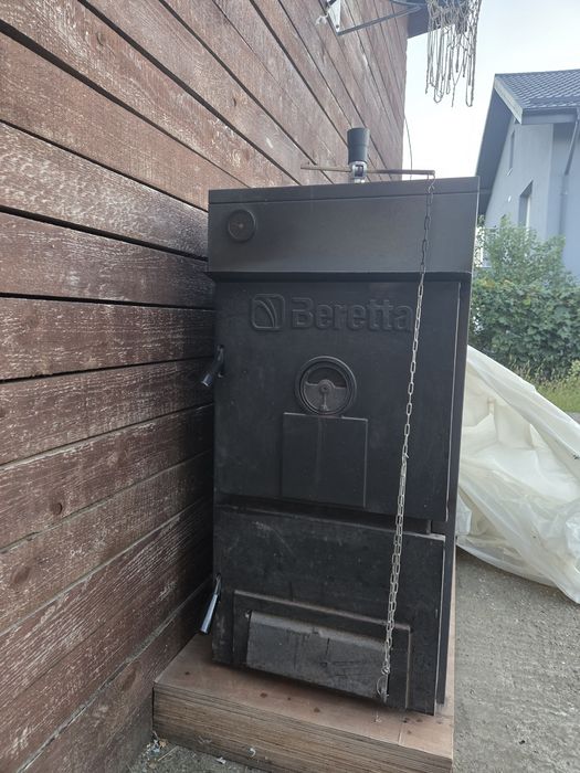 Centrala pe lemne/ cazan fonta Beretta rbs08 41kw