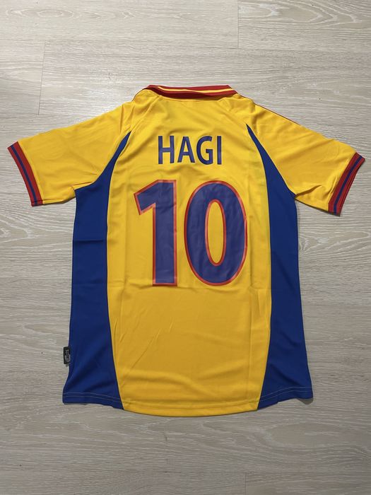 Tricou de fotbal Romania 2000 Gheorghe Hagi Nou