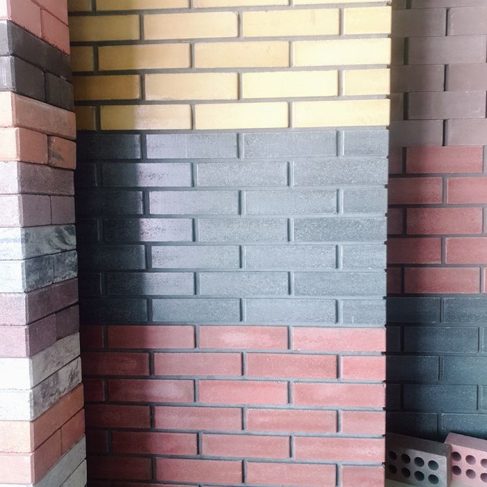 Кирпич фасадный широкий ассортимент
