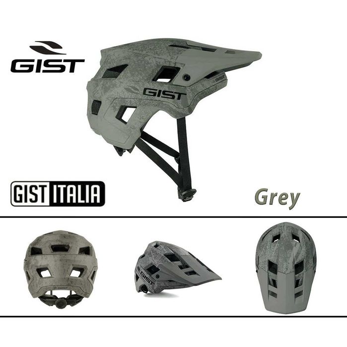 Каска за велосипед GIST SCRUB, Олекотена, EN Сертифицирана, ИТАЛИЯ